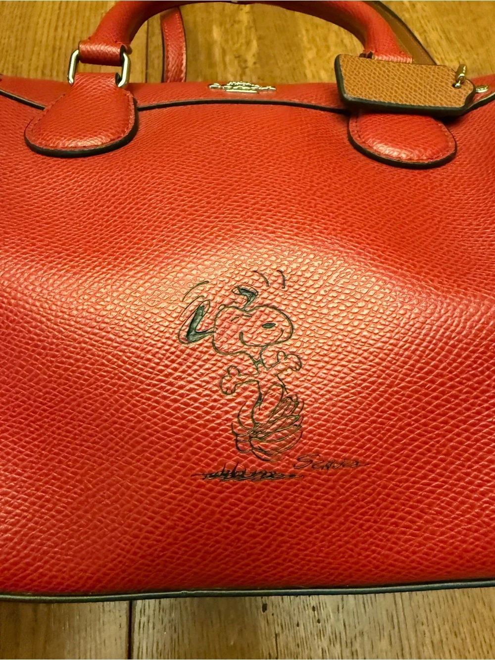 Coach snoopy peanuts
